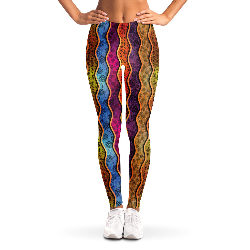 Afro Ethnic Inspired Print Women's Leggings