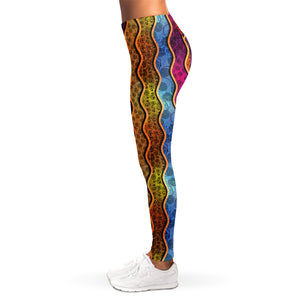 Afro Ethnic Inspired Print Women's Leggings