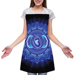 Ajna Chakra Mandala Print Adjustable Apron