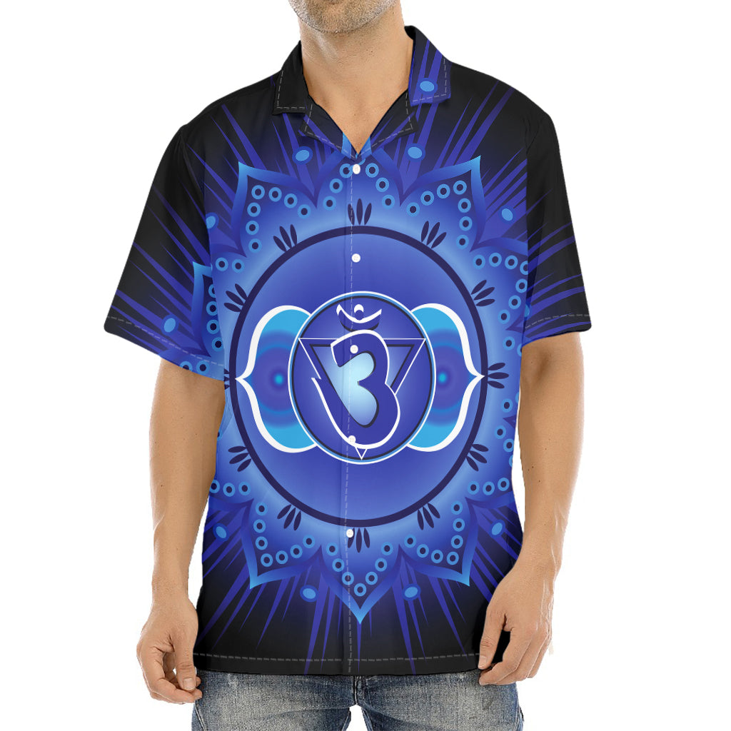 Ajna Chakra Mandala Print Aloha Shirt