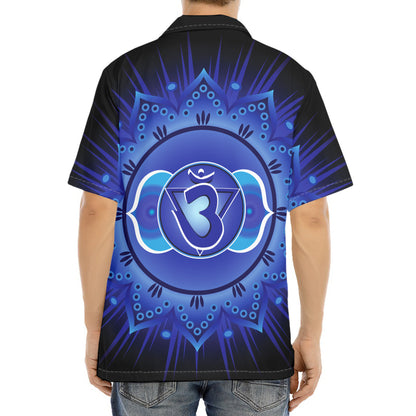 Ajna Chakra Mandala Print Aloha Shirt
