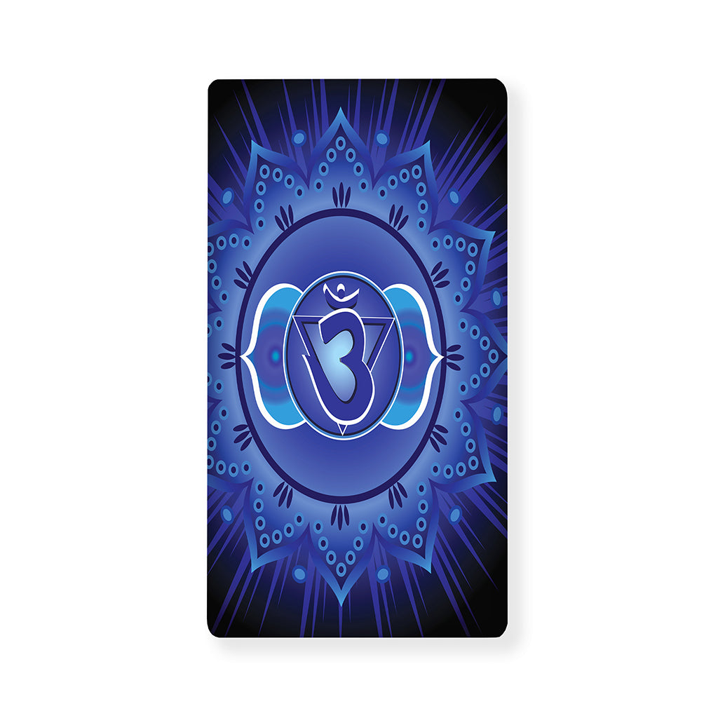 Ajna Chakra Mandala Print Baby Crib Sheet