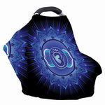 Ajna Chakra Mandala Print Baby Seat Cover