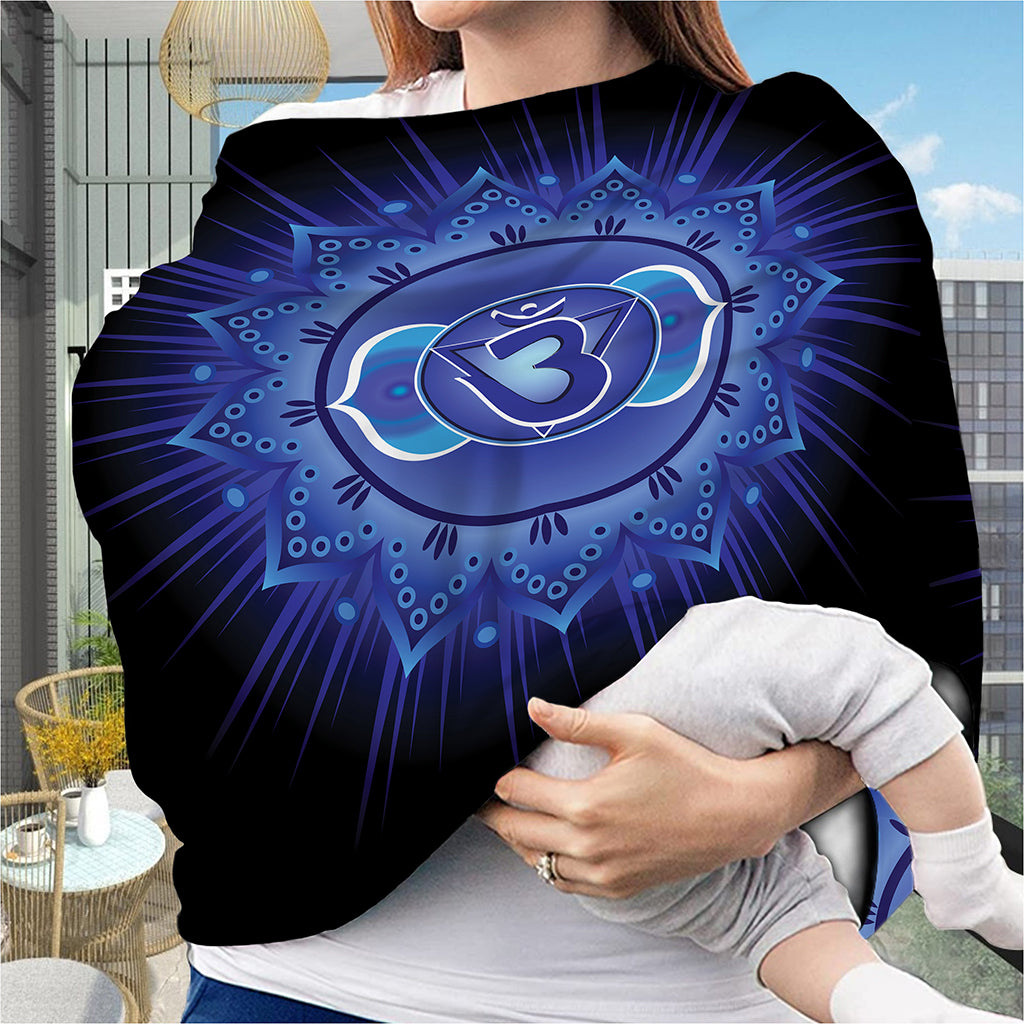 Ajna Chakra Mandala Print Baby Seat Cover