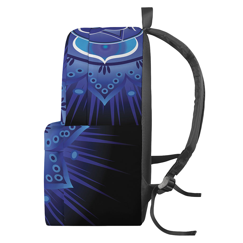 Ajna Chakra Mandala Print Backpack