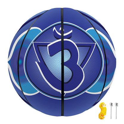 Ajna Chakra Mandala Print Basketball