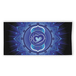 Ajna Chakra Mandala Print Beach Towel
