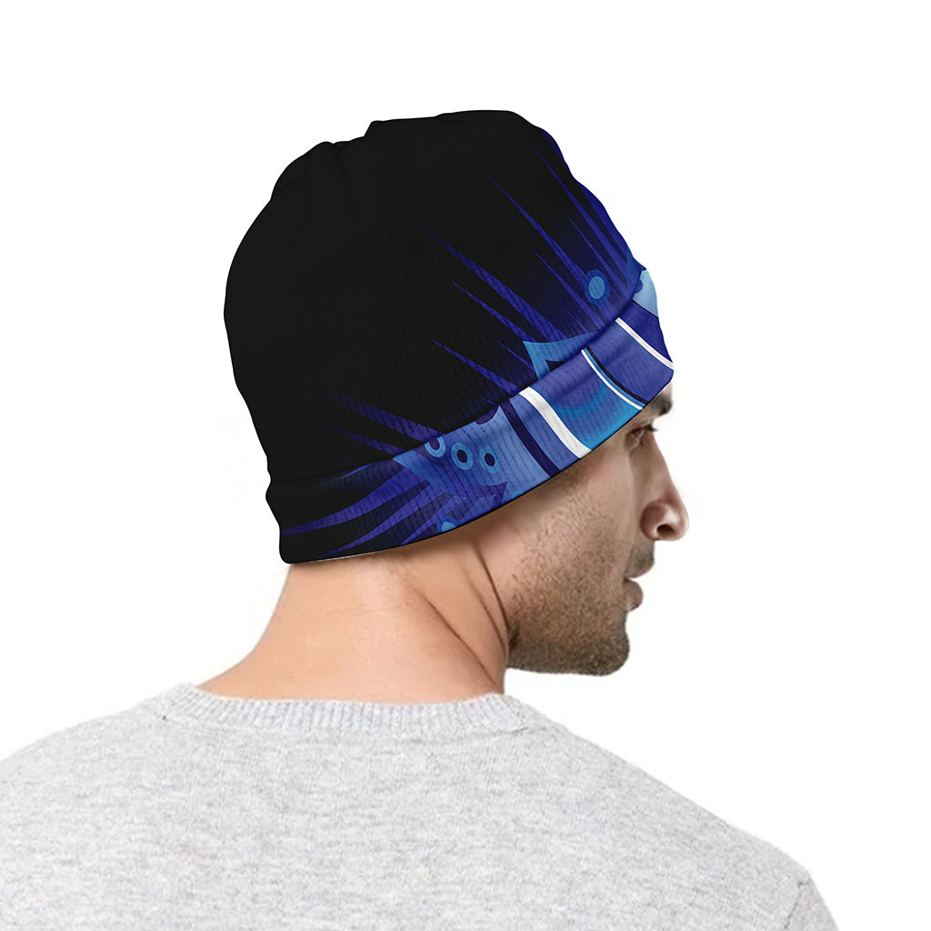 Ajna Chakra Mandala Print Beanie
