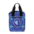 Ajna Chakra Mandala Print Bible Tote Bag