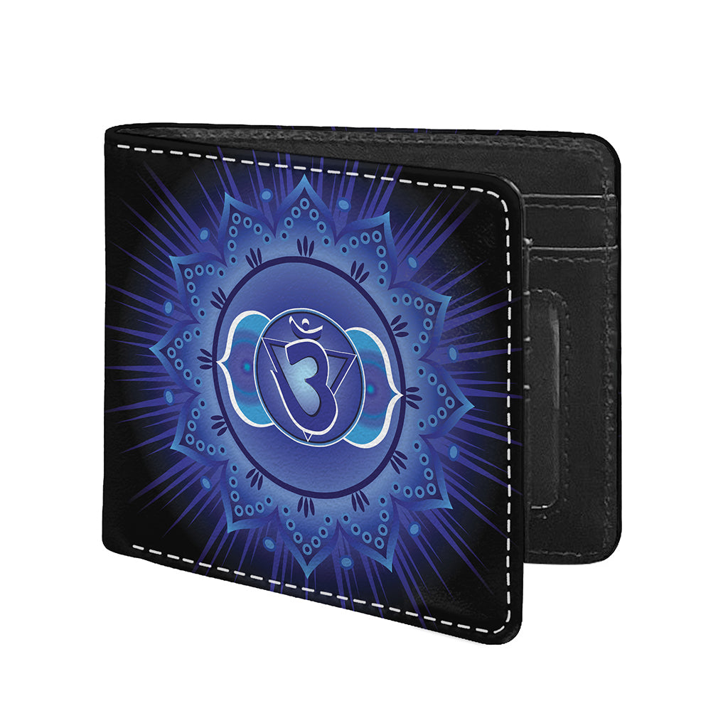 Ajna Chakra Mandala Print Bifold Wallet