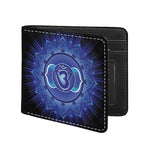 Ajna Chakra Mandala Print Bifold Wallet