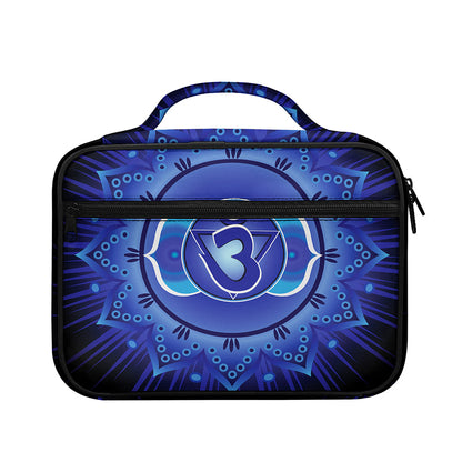 Ajna Chakra Mandala Print Briefcase Bible Bag