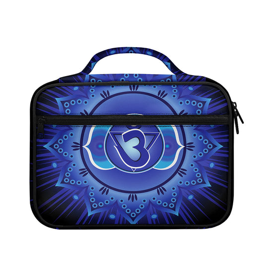 Ajna Chakra Mandala Print Briefcase Bible Bag