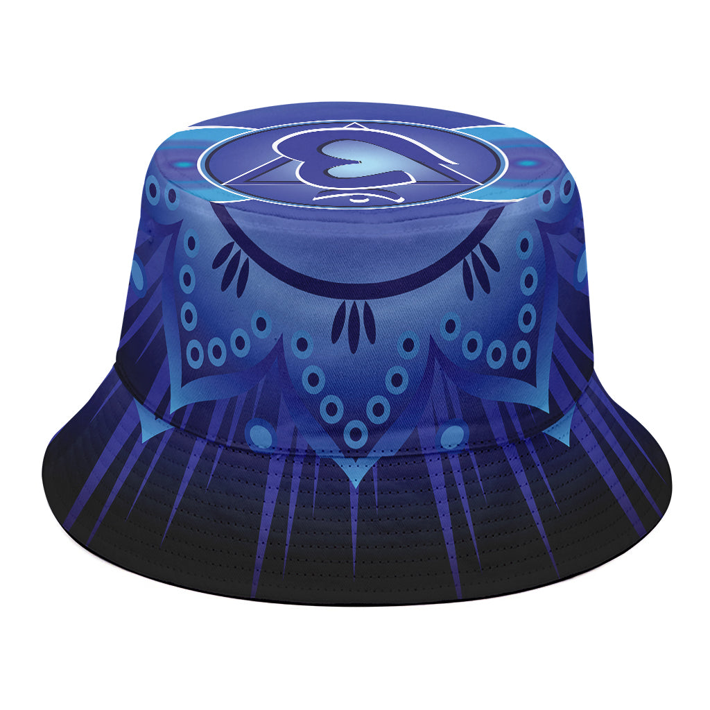 Ajna Chakra Mandala Print Bucket Hat