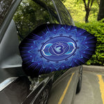Ajna Chakra Mandala Print Car Side Mirror Covers