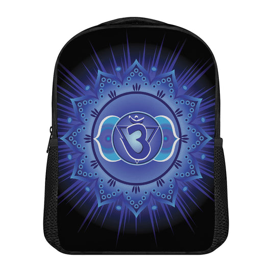 Ajna Chakra Mandala Print Casual Backpack