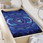 Ajna Chakra Mandala Print Changing Pad Cover