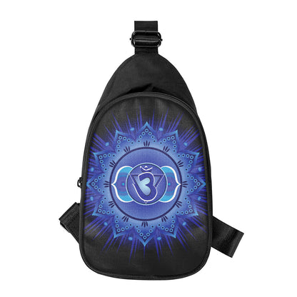Ajna Chakra Mandala Print Chest Bag