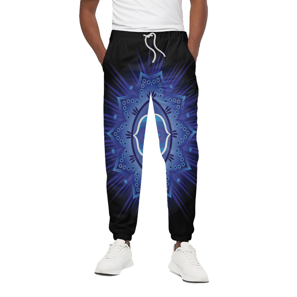 Ajna Chakra Mandala Print Cotton Pants