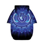 Ajna Chakra Mandala Print Dog Zip Up Hoodie