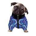Ajna Chakra Mandala Print Dog Zip Up Jacket
