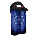 Ajna Chakra Mandala Print Double Neoprene Wine Tote