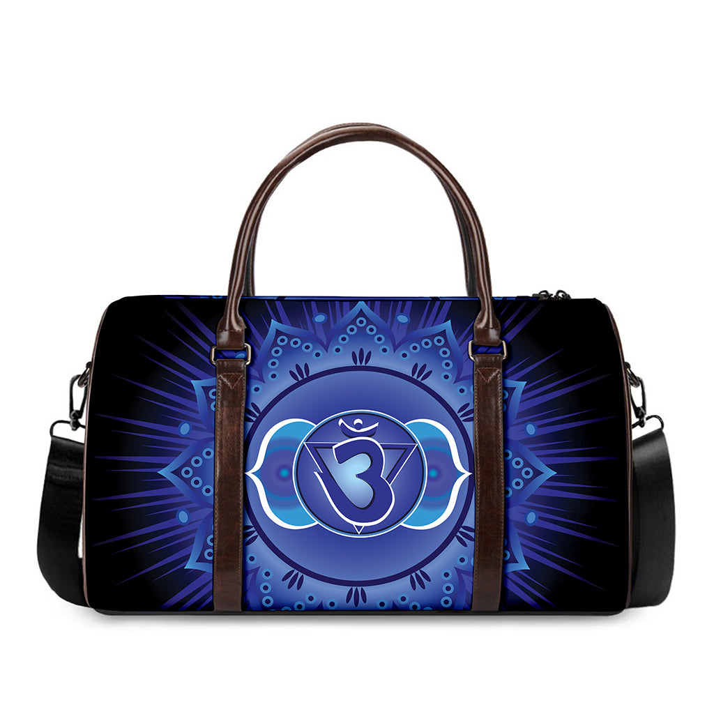 Ajna Chakra Mandala Print Duffle Bag