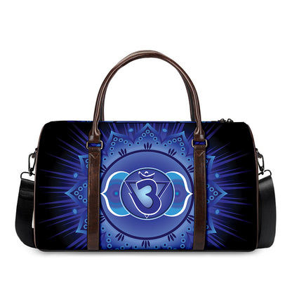Ajna Chakra Mandala Print Duffle Bag
