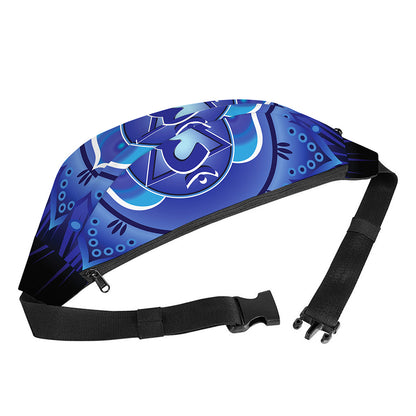 Ajna Chakra Mandala Print Fanny Pack