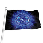 Ajna Chakra Mandala Print Flag