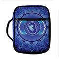 Ajna Chakra Mandala Print Front Pocket Bible Bag
