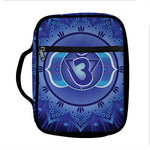 Ajna Chakra Mandala Print Front Pocket Bible Bag