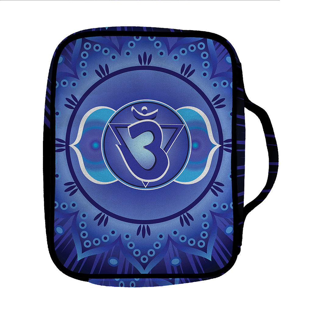 Ajna Chakra Mandala Print Front Pocket Bible Bag