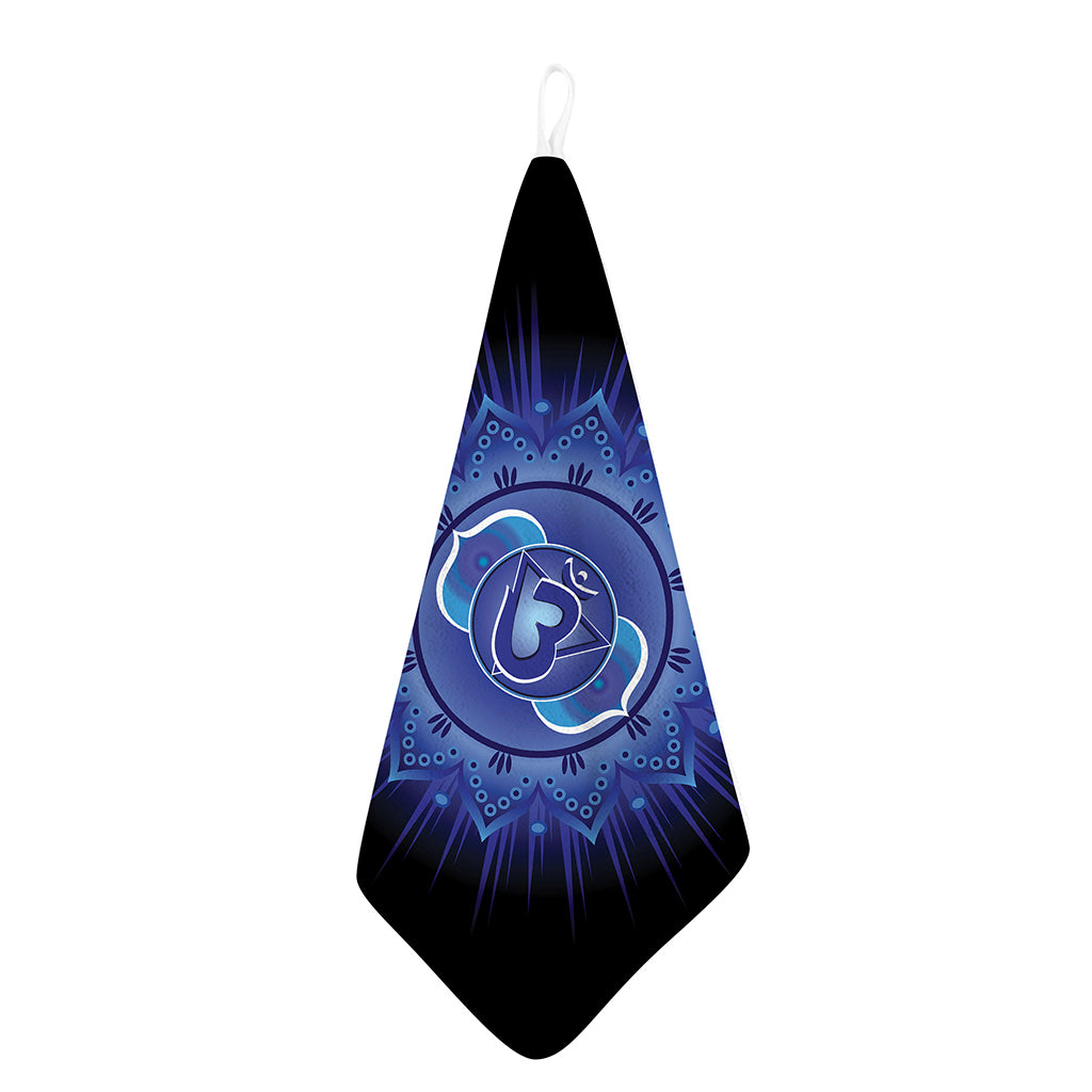 Ajna Chakra Mandala Print Hand Towel