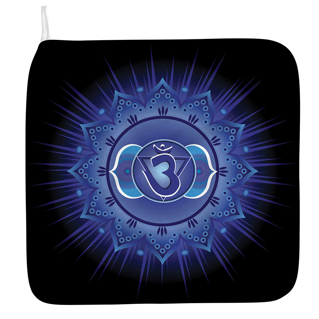 Ajna Chakra Mandala Print Hand Towel