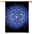 Ajna Chakra Mandala Print House Flag