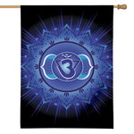 Ajna Chakra Mandala Print House Flag