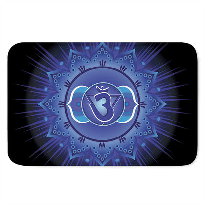 Ajna Chakra Mandala Print Indoor Door Mat