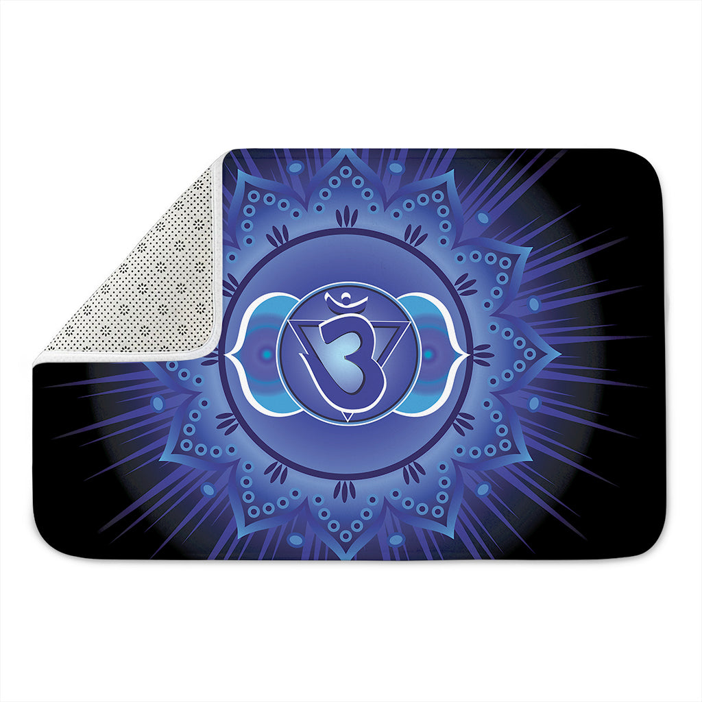Ajna Chakra Mandala Print Indoor Door Mat