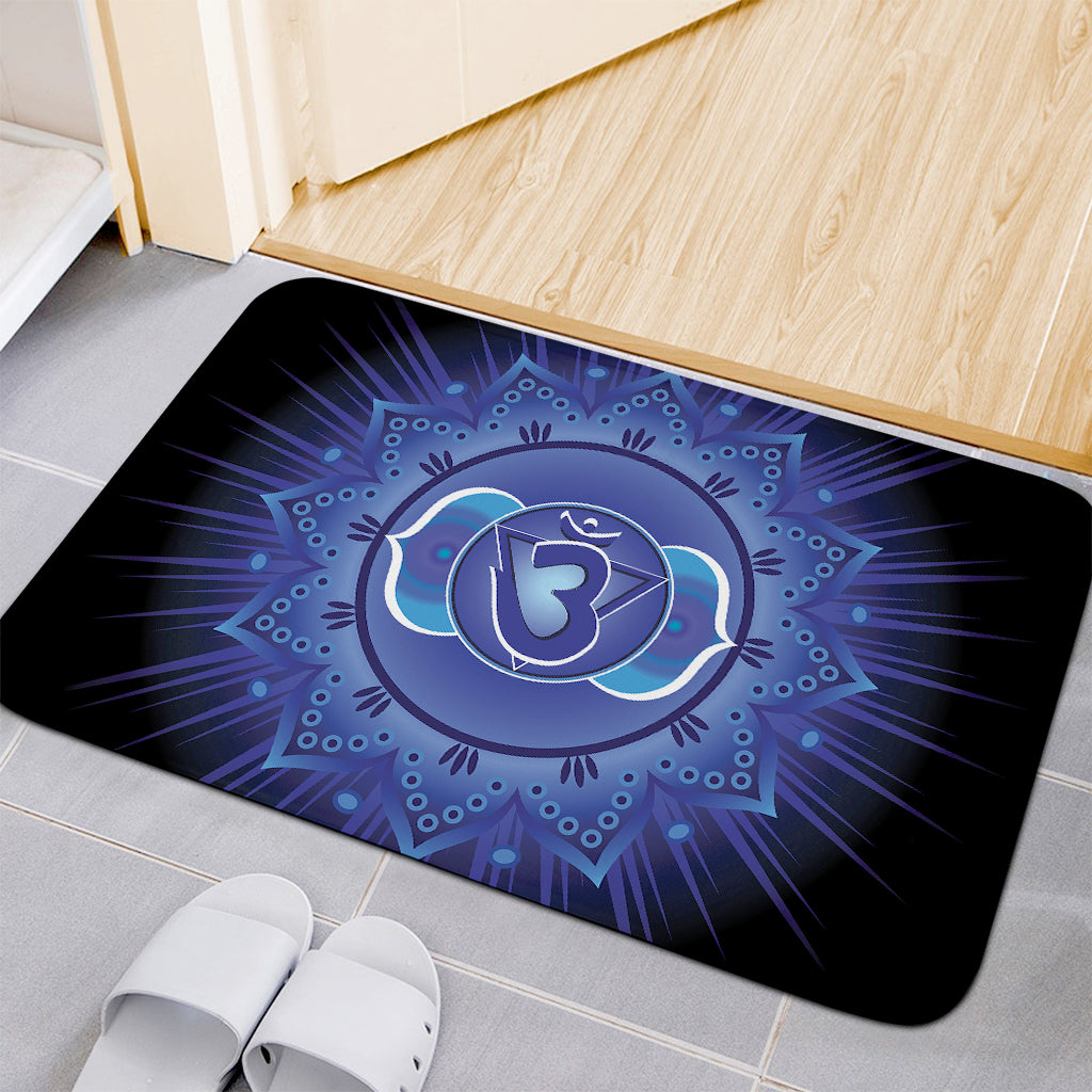 Ajna Chakra Mandala Print Indoor Door Mat