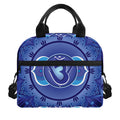 Ajna Chakra Mandala Print Insulated Lunch Bag