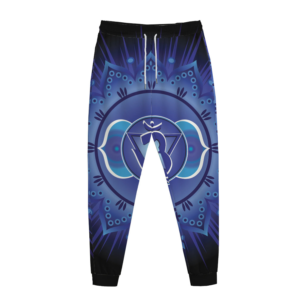 Ajna Chakra Mandala Print Jogger Pants
