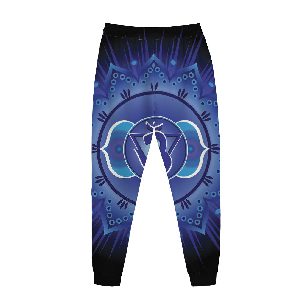 Ajna Chakra Mandala Print Jogger Pants