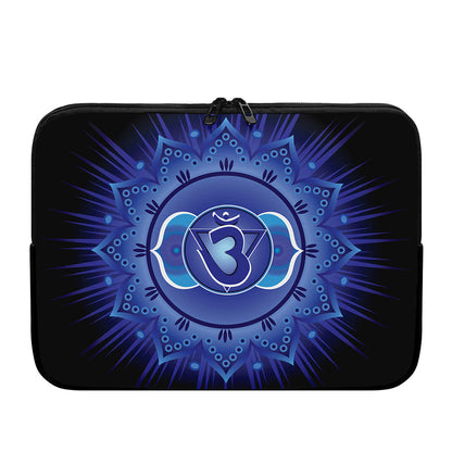 Ajna Chakra Mandala Print Laptop Sleeve