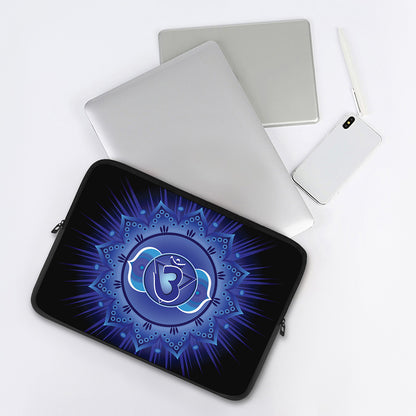 Ajna Chakra Mandala Print Laptop Sleeve
