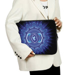 Ajna Chakra Mandala Print Laptop Sleeve