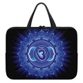 Ajna Chakra Mandala Print Laptop Sleeve With Handle