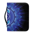 Ajna Chakra Mandala Print Leather Bible Cover
