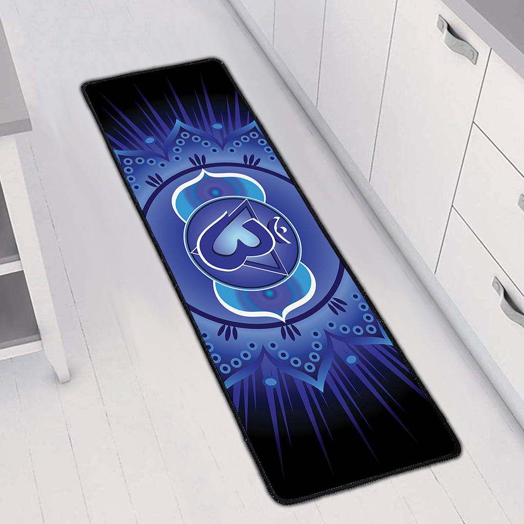 Ajna Chakra Mandala Print Long Kitchen Mat