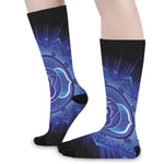 Ajna Chakra Mandala Print Long Socks